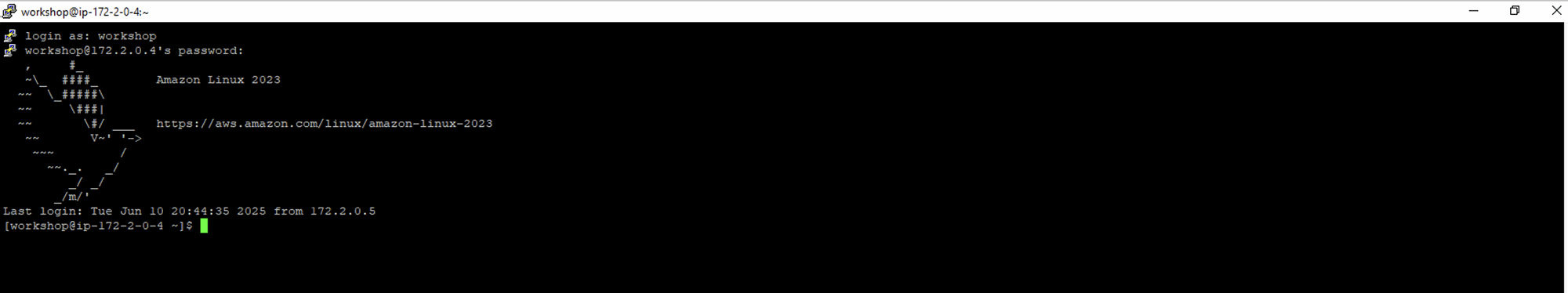 Linux VM SSH